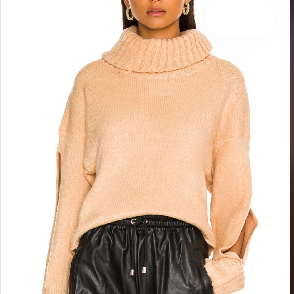 Kendall. & Kylie cropped turtleneck sweater